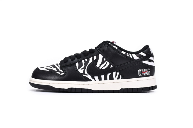 Men's SB Dunk Low Zebra Shoes DM3510-001 319